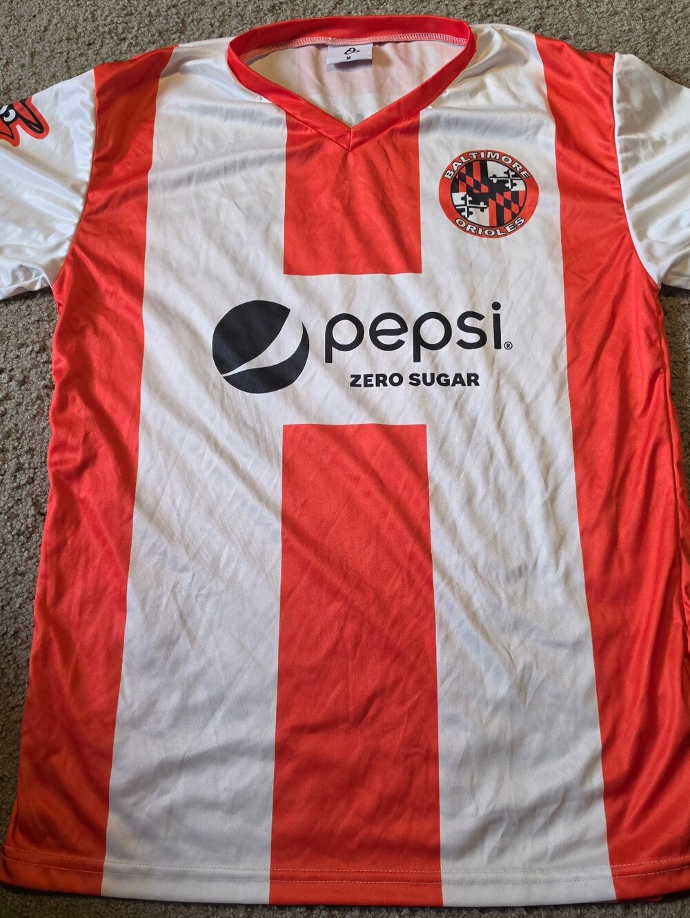 Baltimore Orioles Birdland FC MLB Soccer 2023 Mens Jersey - Size Medium
